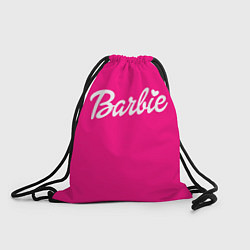 Рюкзак-мешок Барби розовая, цвет: 3D-принт