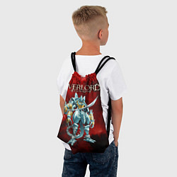 Рюкзак-мешок Аниме Overlord Кацит, цвет: 3D-принт — фото 2