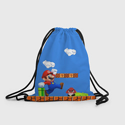 Рюкзак-мешок Супер Марио, цвет: 3D-принт