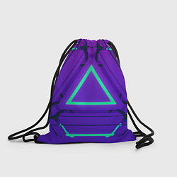 Рюкзак-мешок Твой стиль геометрия 1, цвет: 3D-принт