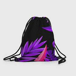Рюкзак-мешок Floral composition - neon, цвет: 3D-принт