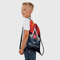Рюкзак-мешок Assassins Creed ussr, цвет: 3D-принт — фото 2