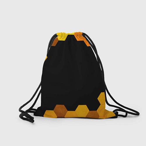 Мешок для обуви Saab - gold gradient / 3D-принт – фото 2