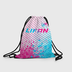 Мешок для обуви Lifan neon gradient style: символ сверху