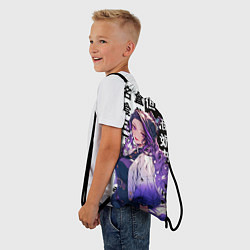 Рюкзак-мешок Прекрасная Шинобу Кочо, цвет: 3D-принт — фото 2