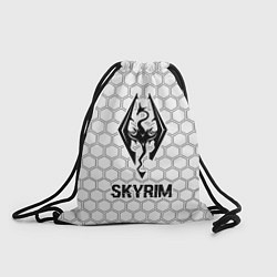 Рюкзак-мешок Skyrim glitch на светлом фоне, цвет: 3D-принт