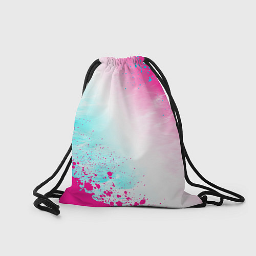 Мешок для обуви Genesis neon gradient style вертикально / 3D-принт – фото 2