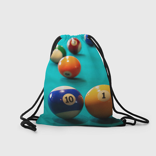 Мешок для обуви Бильярдные шары / 3D-принт – фото 2