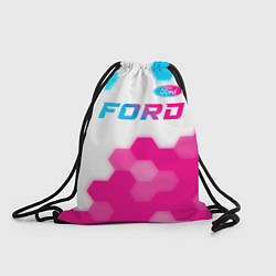 Мешок для обуви Ford neon gradient style посередине