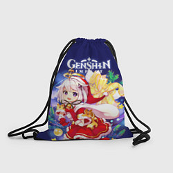 Рюкзак-мешок Paimon: Genshin Impact, цвет: 3D-принт