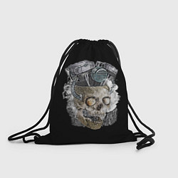 Рюкзак-мешок Skull engine, цвет: 3D-принт
