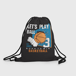Рюкзак-мешок Сыграем в мяч, цвет: 3D-принт