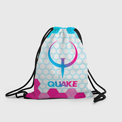 Рюкзак-мешок Quake neon gradient style, цвет: 3D-принт