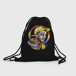 Рюкзак-мешок Lil Peep music, цвет: 3D-принт