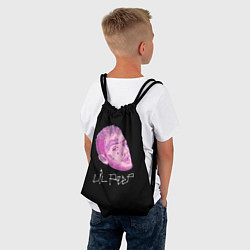 Рюкзак-мешок Lil Peep rip 21, цвет: 3D-принт — фото 2