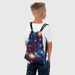 Рюкзак-мешок Бесконечность звезд, цвет: 3D-принт — фото 2
