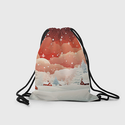 Мешок для обуви Праздничное настроение / 3D-принт – фото 2