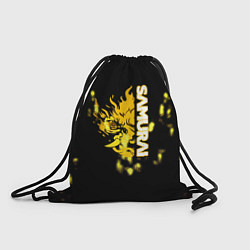 Рюкзак-мешок Samurai 2077 краски, цвет: 3D-принт