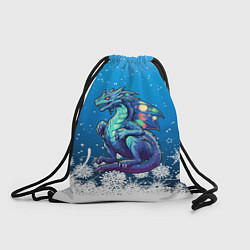 Рюкзак-мешок Дракон магический 2024, цвет: 3D-принт