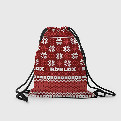 Мешок для обуви Roblox christmas sweater / 3D-принт – фото 2