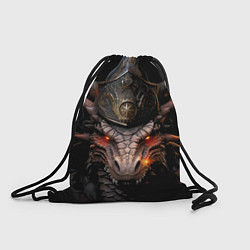 Рюкзак-мешок Волшебный хозяин зимы, цвет: 3D-принт