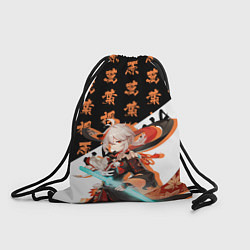 Рюкзак-мешок Кадзуха - Геншин Импакт, цвет: 3D-принт