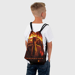 Рюкзак-мешок Роберт Оппенгеймер и бомба, цвет: 3D-принт — фото 2