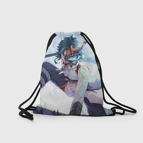 Мешок для обуви Genshin Impact Сяо Xiao Mask / 3D-принт – фото 2