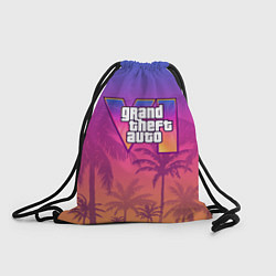Рюкзак-мешок GTA 6 official, цвет: 3D-принт