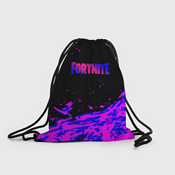 Мешок для обуви Fortnite neon logo steel