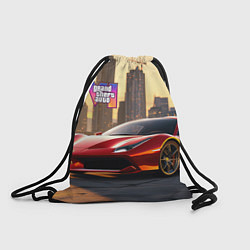 Рюкзак-мешок GTA 6 Vice city, цвет: 3D-принт