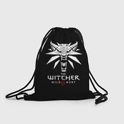 Мешок для обуви The Witcher белое лого гейм