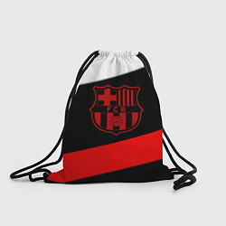 Рюкзак-мешок Barcelona stripes sport, цвет: 3D-принт