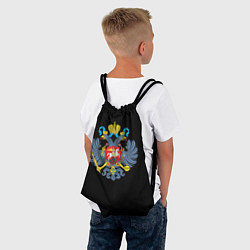 Рюкзак-мешок Имперская символика России, цвет: 3D-принт — фото 2