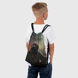 Рюкзак-мешок STALKER 2 чёрный сталкер, цвет: 3D-принт — фото 2