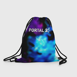 Рюкзак-мешок Portal неоновый градиент, цвет: 3D-принт