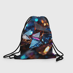 Рюкзак-мешок Разноцветные стекла, цвет: 3D-принт