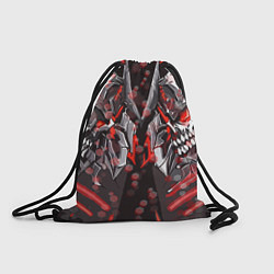 Рюкзак-мешок Два красных черепа, цвет: 3D-принт