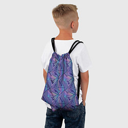 Рюкзак-мешок Neon pattern, цвет: 3D-принт — фото 2