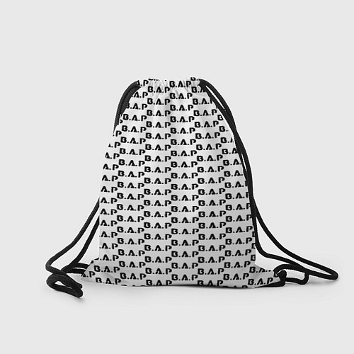 Мешок для обуви BAP kpop steel pattern / 3D-принт – фото 2