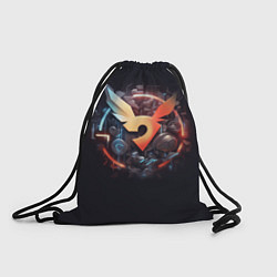 Рюкзак-мешок Символ покемона, цвет: 3D-принт
