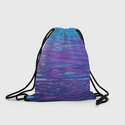 Рюкзак-мешок Абстрактная вода живописная, цвет: 3D-принт