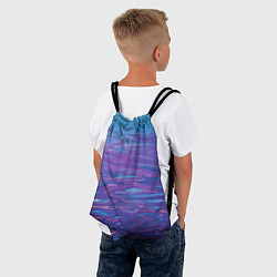 Рюкзак-мешок Абстрактная вода живописная, цвет: 3D-принт — фото 2