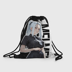 Рюкзак-мешок Молодая Мэй Мэй из jujutsu kaisen, цвет: 3D-принт