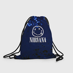 Рюкзак-мешок Nirvana рок краски, цвет: 3D-принт