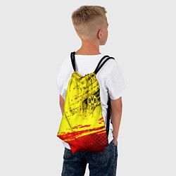 Рюкзак-мешок Borussia color краски спорт, цвет: 3D-принт — фото 2