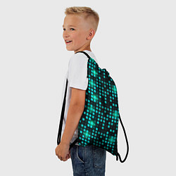 Рюкзак-мешок Неоновый светящийся, цвет: 3D-принт — фото 2