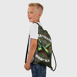 Рюкзак-мешок Дачные войска - отряд кабачка, цвет: 3D-принт — фото 2
