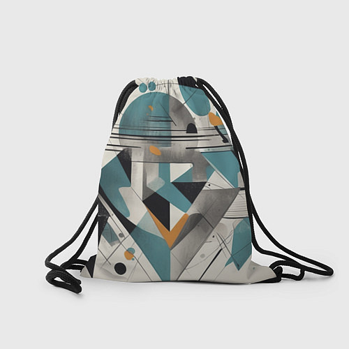 Мешок для обуви Три человека авангард / 3D-принт – фото 2