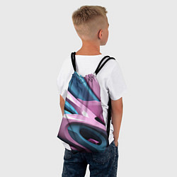 Рюкзак-мешок Пластичная абстракция, цвет: 3D-принт — фото 2